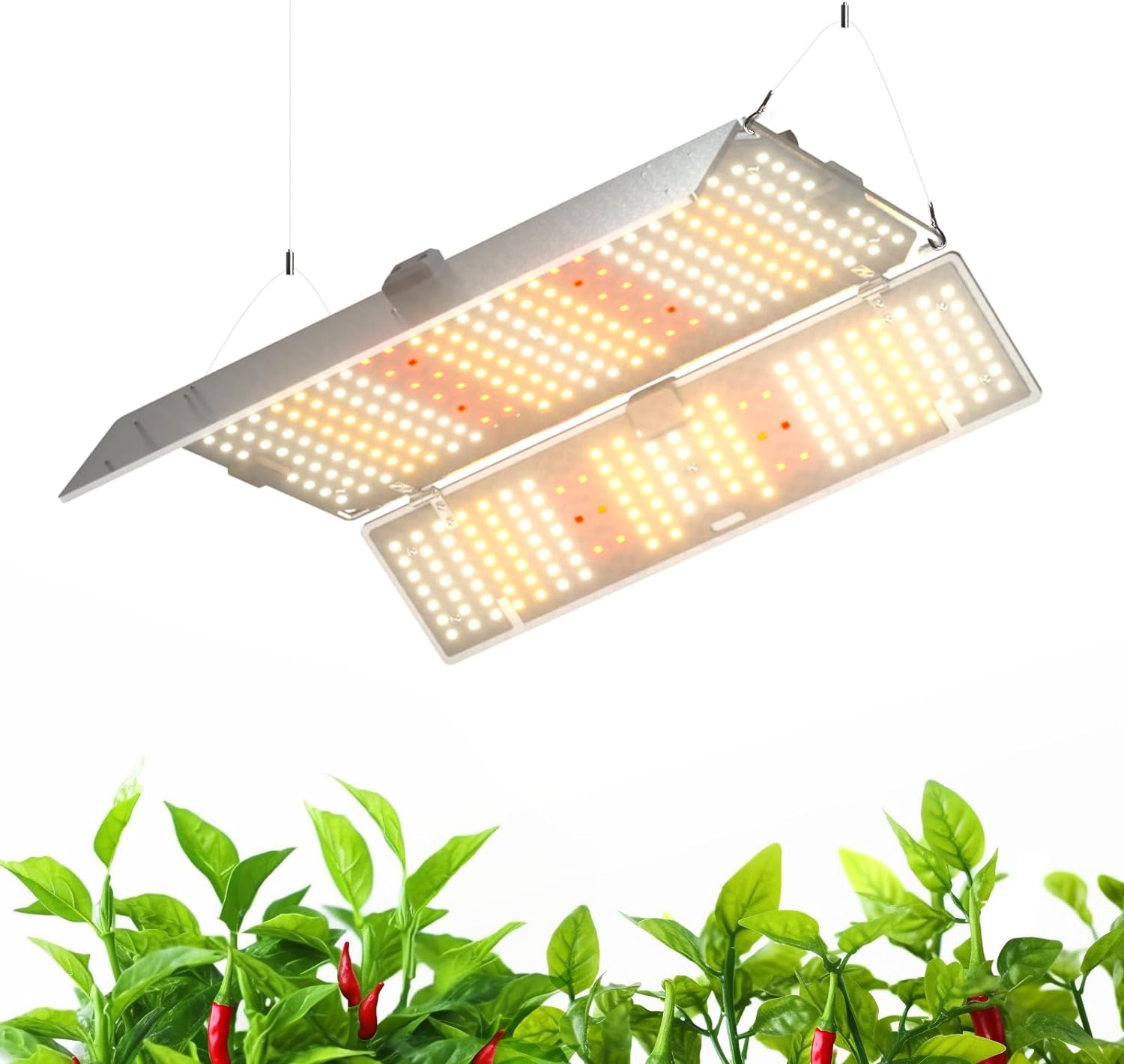 Barrina 4x4 Grow Lights for Indoor Plants Full Spectrum, BU2000 Dimmable, Adjustable LED Grow Light Panel, 816 LEDs, High PPFD, Plant Lights for Indoor Growing, Seedling, Flowering and Fruiting