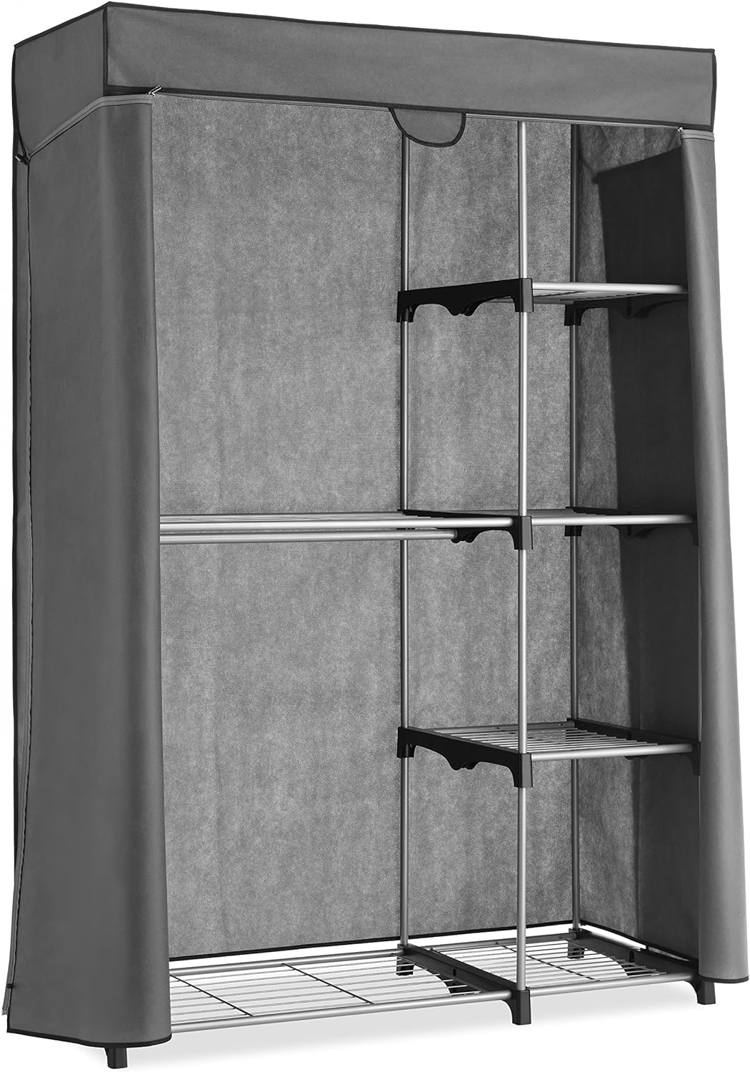 Whitmor Deluxe Utility Closet - 5 Extra Strong Shelves - Removable Cover