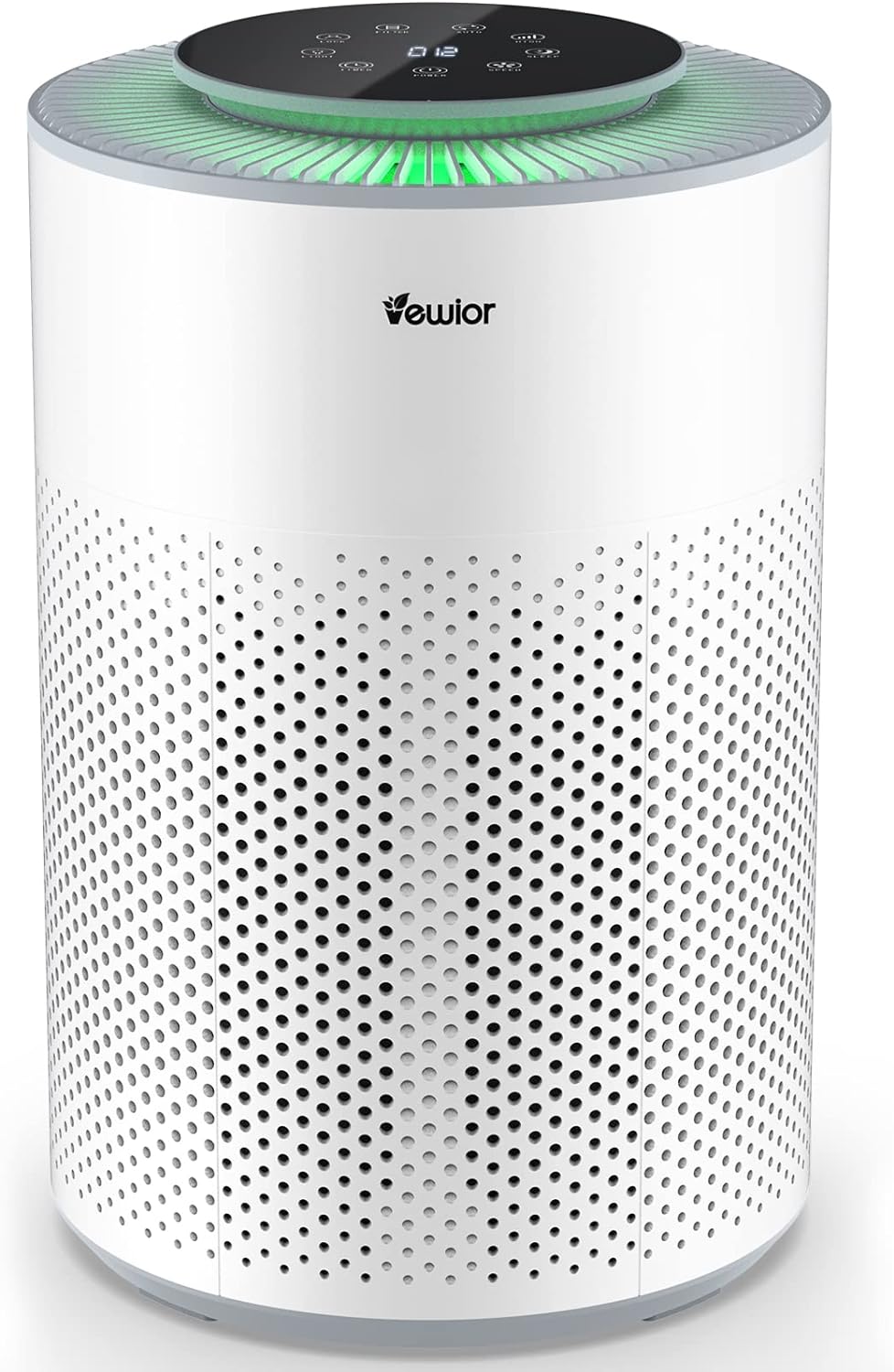 Air Purifiers, Home Air purifier for Large Room Bedroom Up to 1560ft, VEWIOR H13 True HEPA Air Filter for Wildfire Smoke Pets Pollen Odor, with Air Quality Monitoring Light, Auto/Sleep Mode, 6 Timer