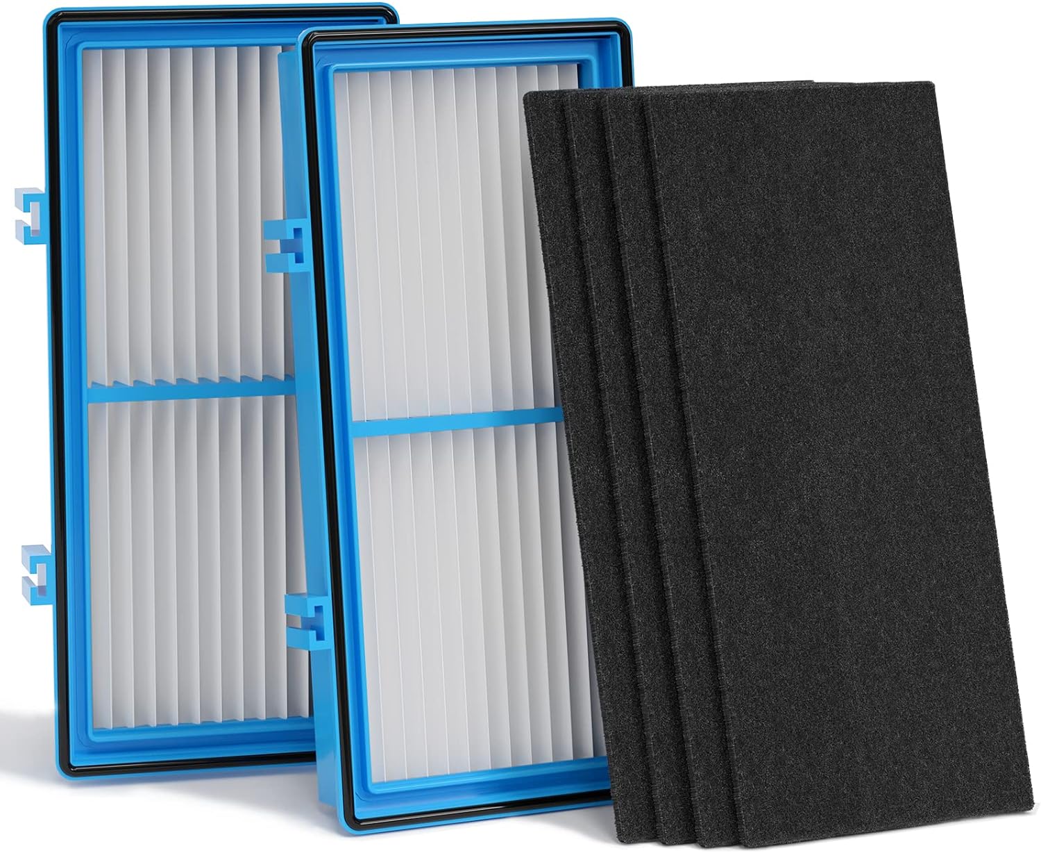 Aer1 Filter Replacement for Holmes Air Purifiers, 2 True HEPA Filters + 4 Carbon Booster Filters, HAPF30AT