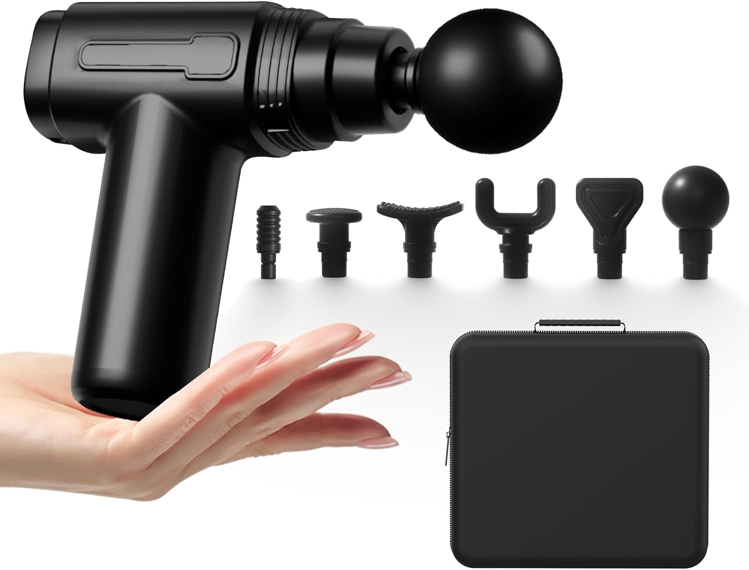 Massage Gun Mini, Portable Mini Massage Gun with 10 Speeds and Type-C Charging, Mini Massage Gun Deep Tissue for Relaxation, Muscle Massager for Pain Relief, Mom Birthday Gifts