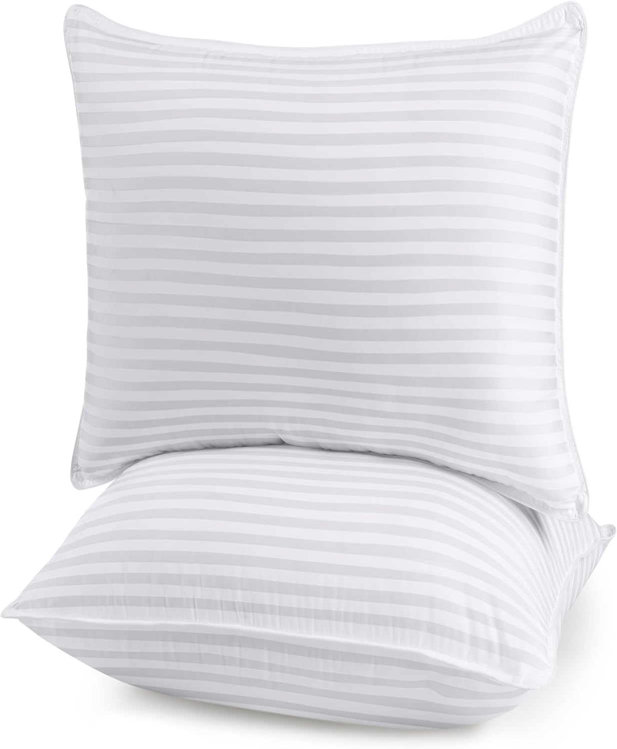 Utopia Bedding Bed Pillows for Sleeping European Size (White), Set of 2, Cooling Hotel Quality, for Back, Stomach or Side Sleepers