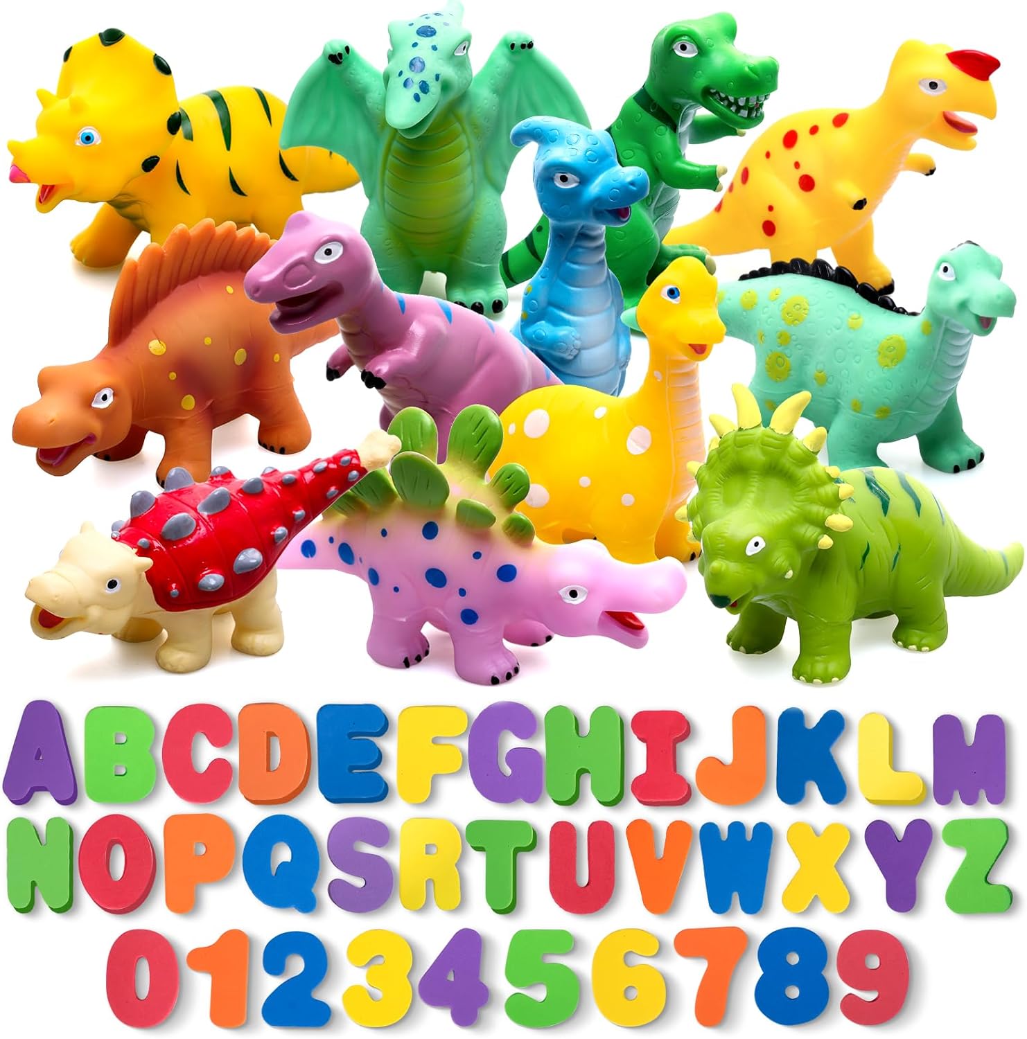 Dinosaur Bath Toys Mold Free