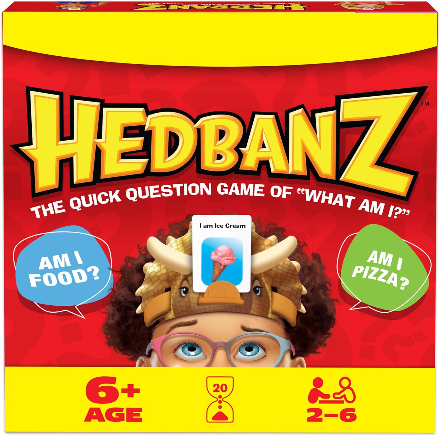 Hedbanz 2023 Edition Cards Picture Guessing Board Game- Family Games , Games for Family Game Night, Kids Games , Card Games for Families & Kids Ages 6 and up