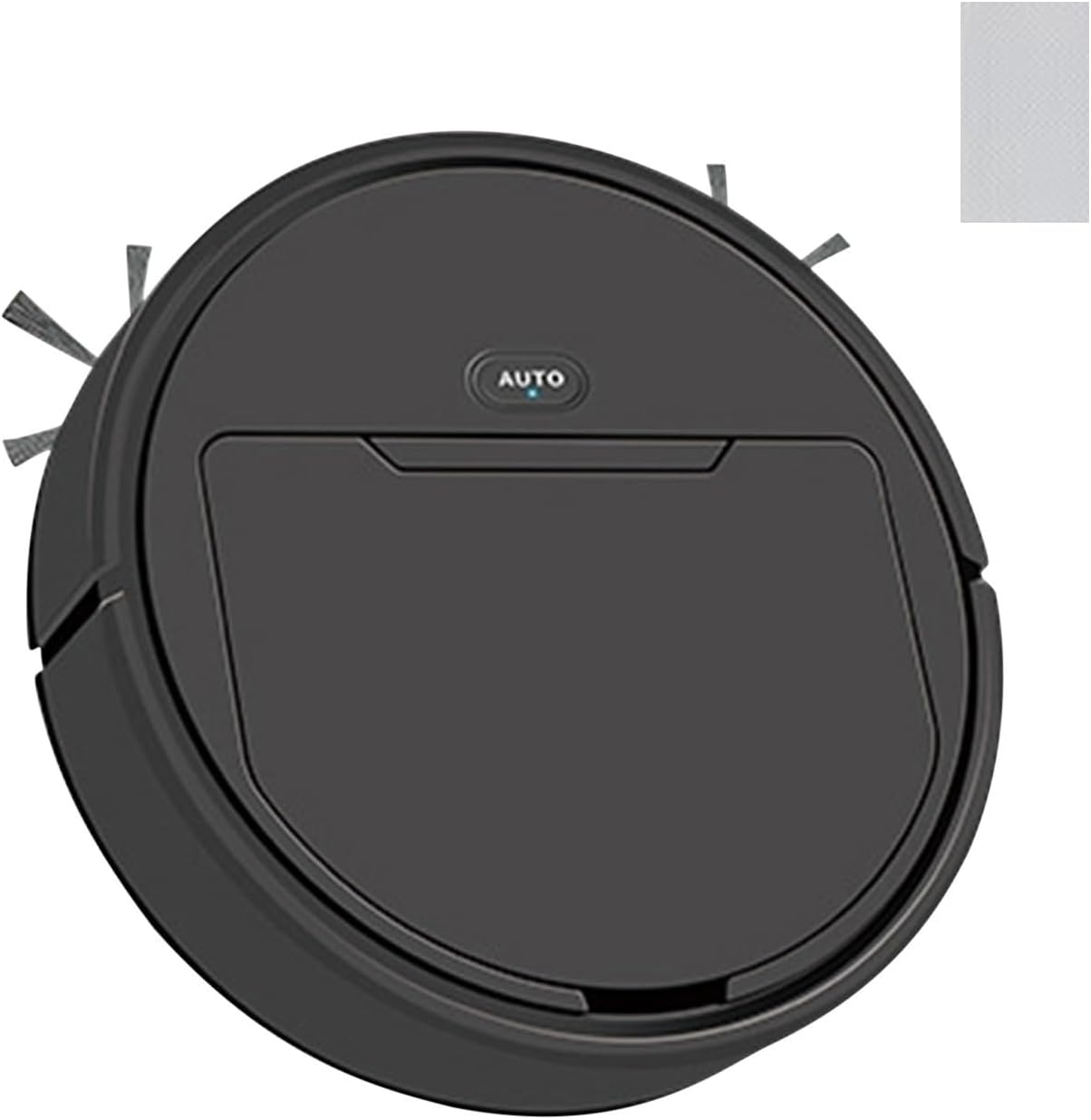 GBSELL Sweeping Robot Vacuum Cleaner,Tangle-Free 2200Pa Suction, Slim, Quiet,Fully Automatic Sweeping and Dragging Integrated Charging USB Home Vacuum Cleaner,Ideal for Pet Hair, Hard Floors. (Black)