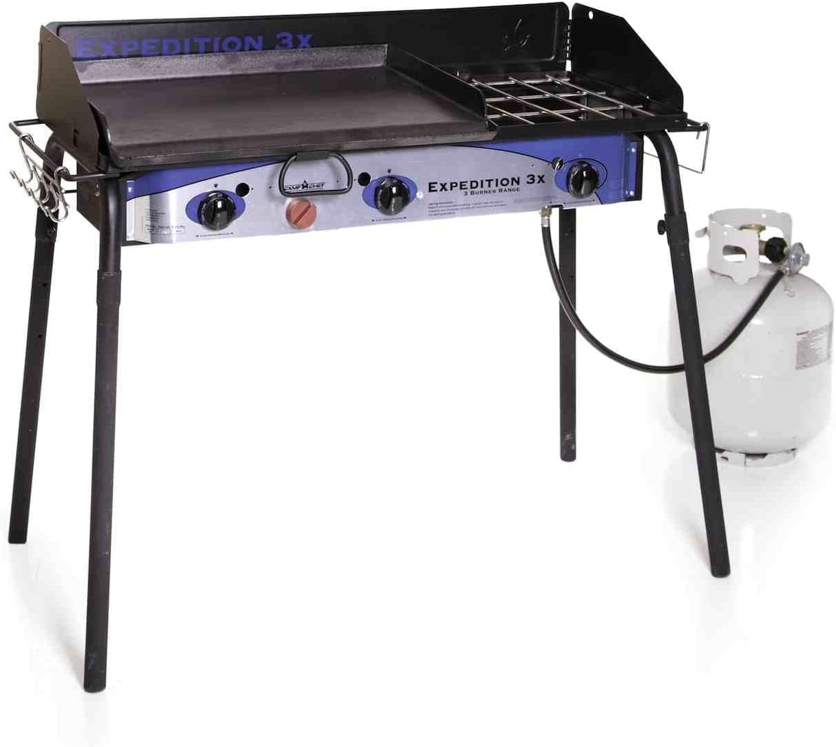 Camp Chef Expedition 3X Triple Burner Stove w/Griddle