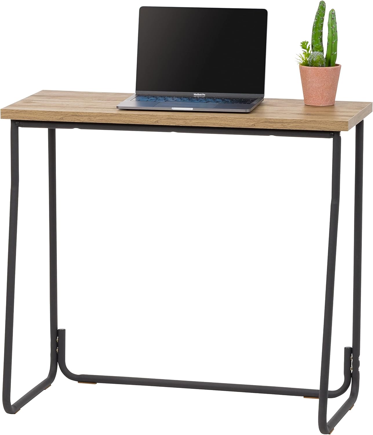 IRIS USA Black Modern Computer Office Desk Table, 31 - Rustic, Wood