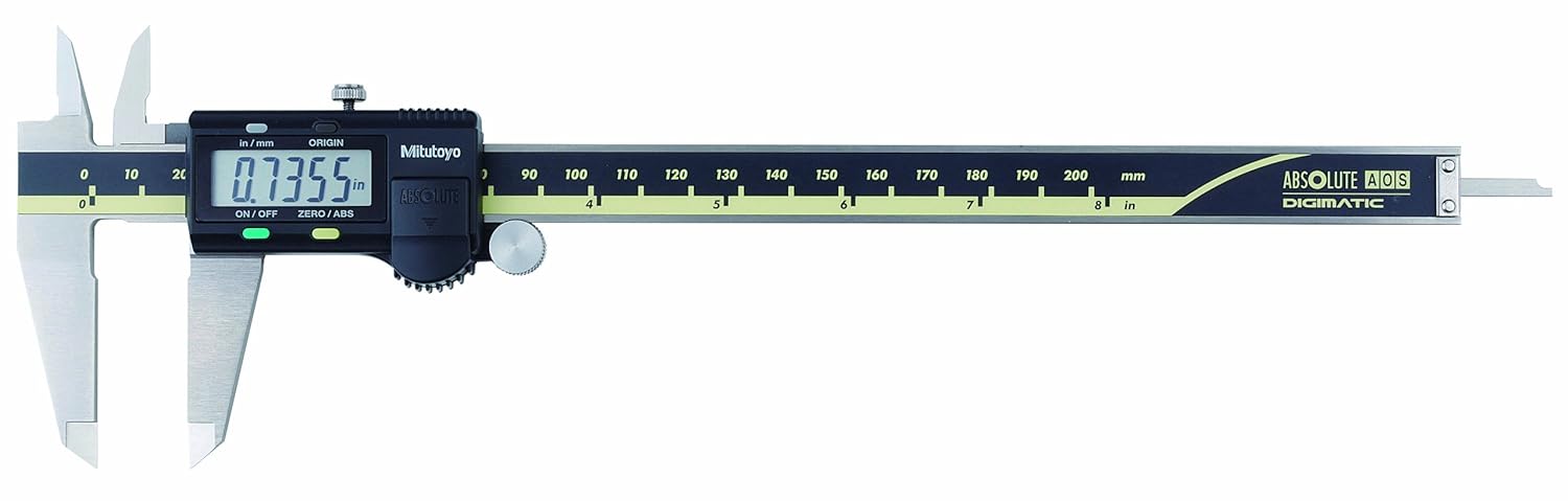 MITUTOYO Digital Caliper, 500-172-30 8/200MM AOS ABS with Output