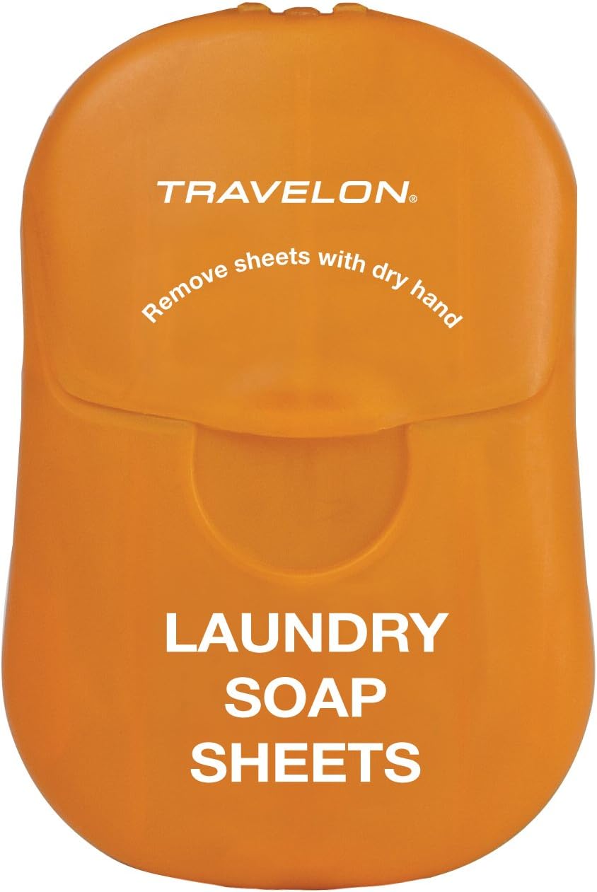 Travelon Laundry Soap Sheets, 50-Count