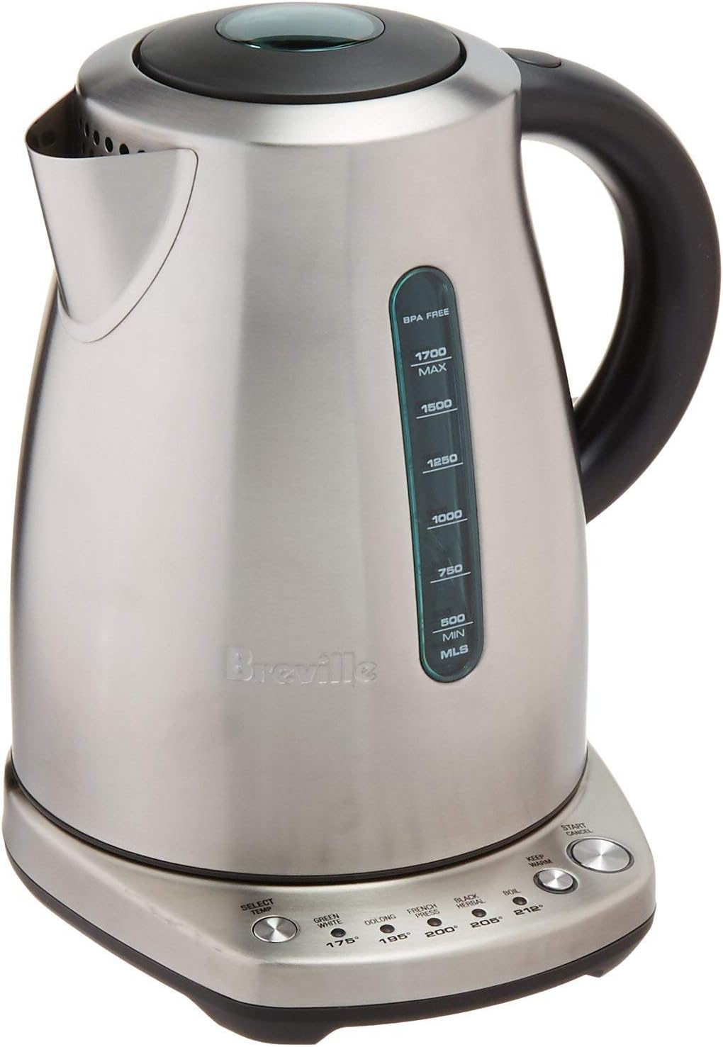 Breville BKE720BSS Temp Select Electric Kettle, Brushed Stainless Steel