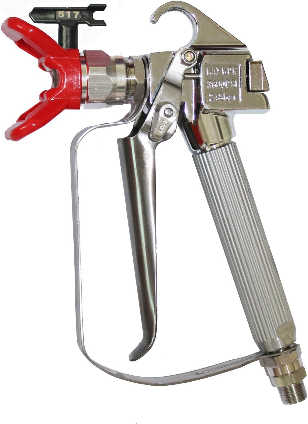 DUSICHIN DUS-036 Airless Paint Spray Gun, High Pressure 3600 PSI 517 TIP Swivel Joint