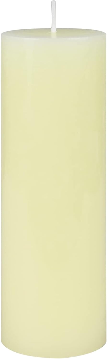 Pillar Candle, 2 by 6-Inch, Pale Ivory