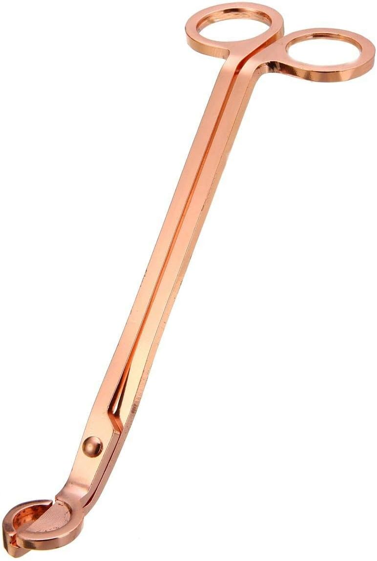 Candle Wick Trimmer Wick Clipper Wick Cutter Scissor -Rose Gold