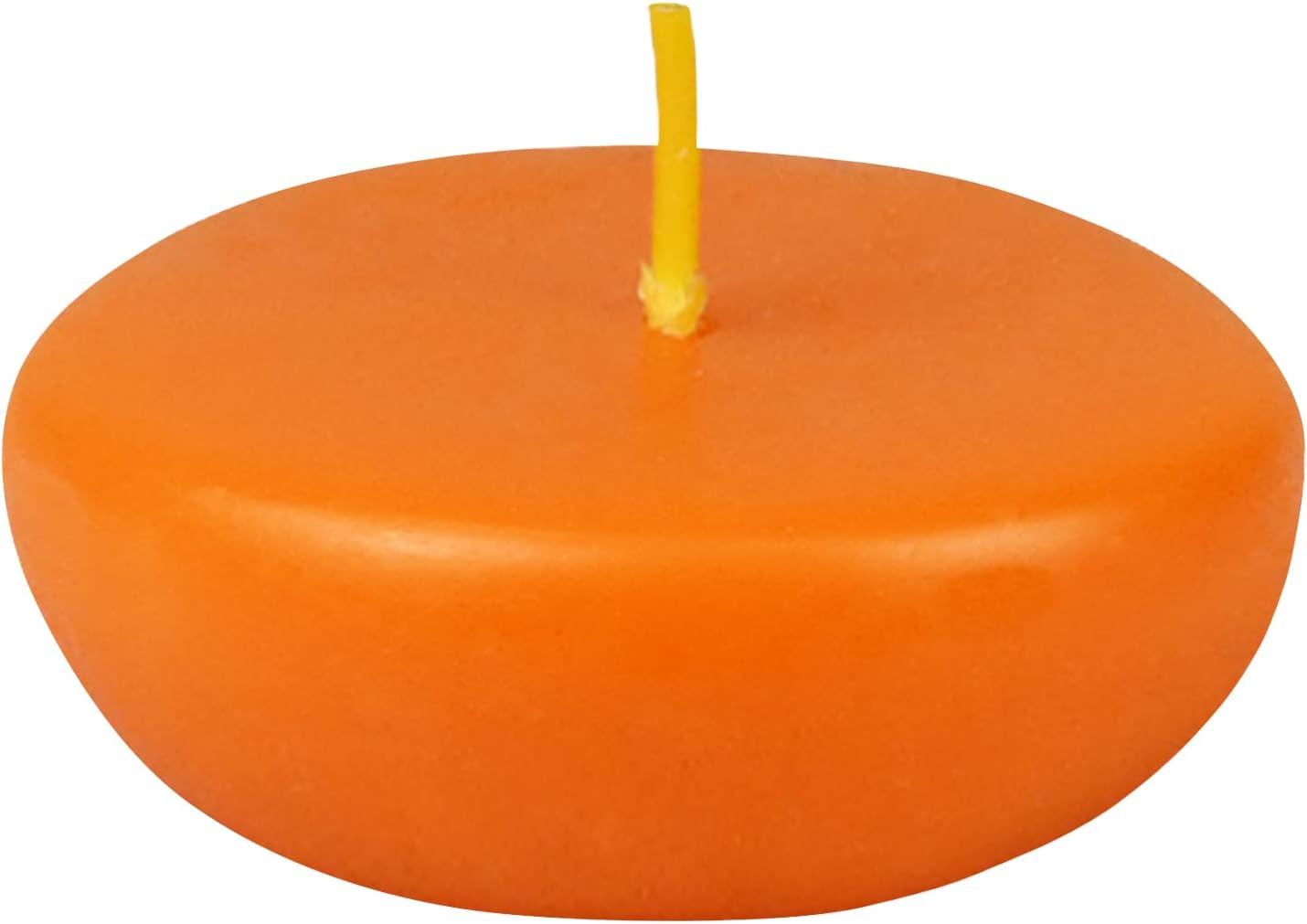 24-Piece Floating Candles, 2.25-Inch, Orange