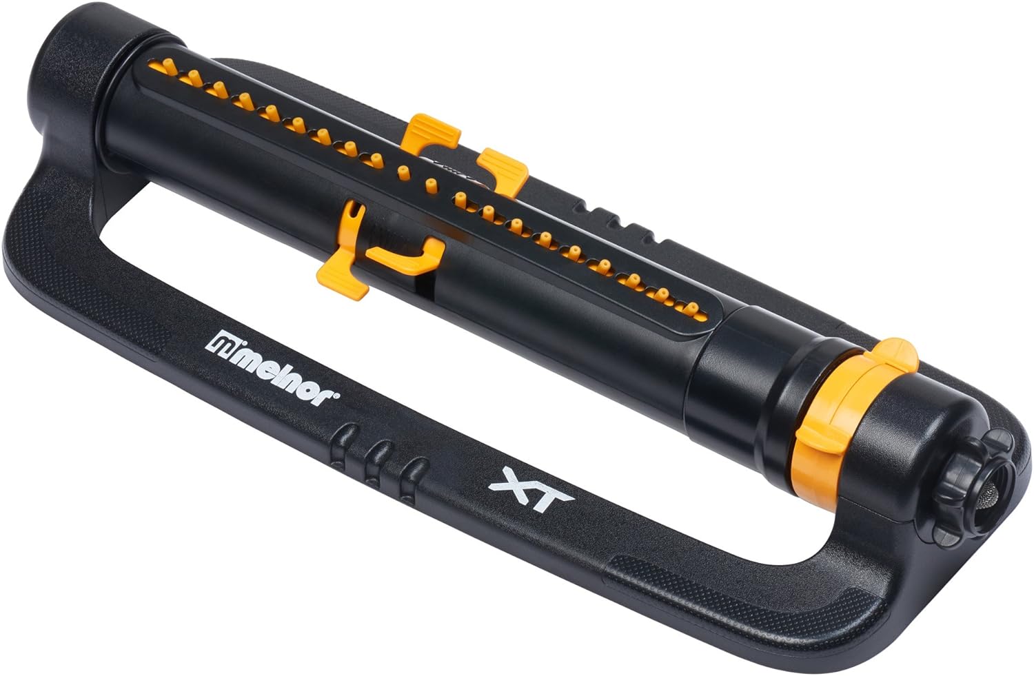 Melnor XT4100 Deluxe Turbo Oscillating Sprinkler, One Size, Black/Yellow