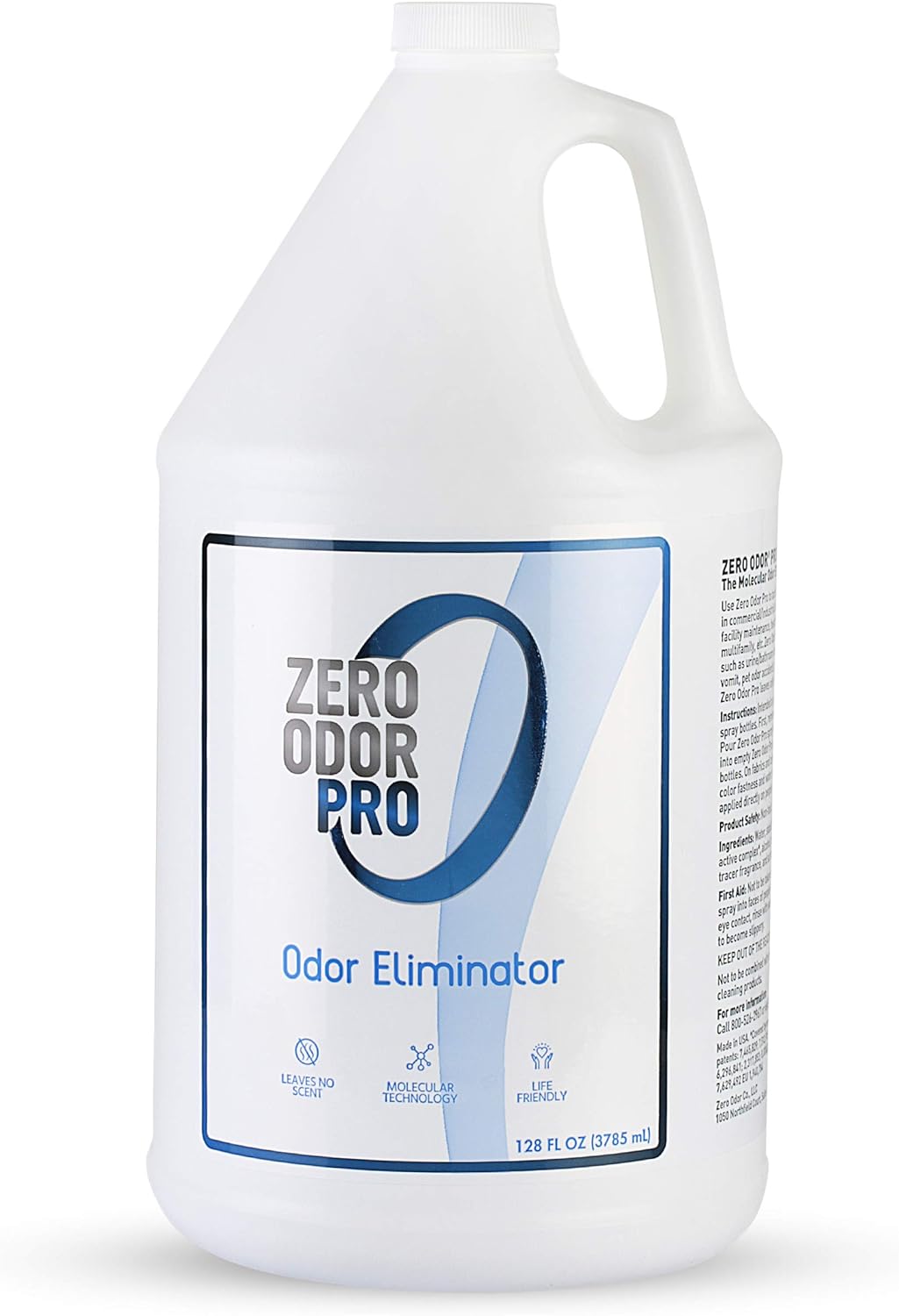 Zero Odor Pro - Commercial Strength Odor Eliminator - Neutralizer - Deodorizer - Smell Remover - (128-ounce Refill)