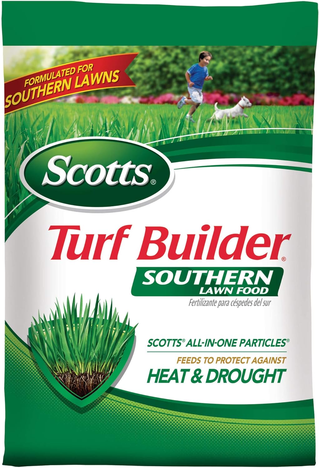 Scotts Turf Builder Southern Lawn Fertilizer for Southern Grass, 5,000 sq. ft., 14.06 lbs.