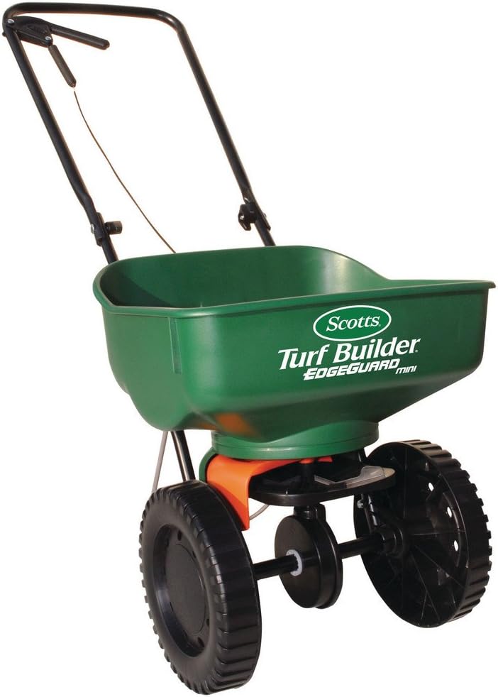 Scotts Turf Builder Edge Guard Mini Broadcast Spreader (Case of 3)