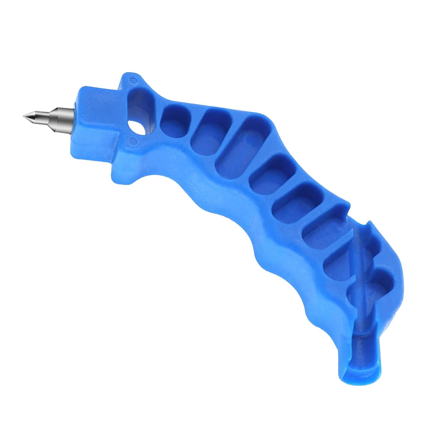 2-in-1 Drip Irrigation Tubing Hole Punch & Fitting Insertion Tool Kit for Easier 1/4 Inch Fitting & Emitter Insertion Drip Sprinkler Systems (Blue)