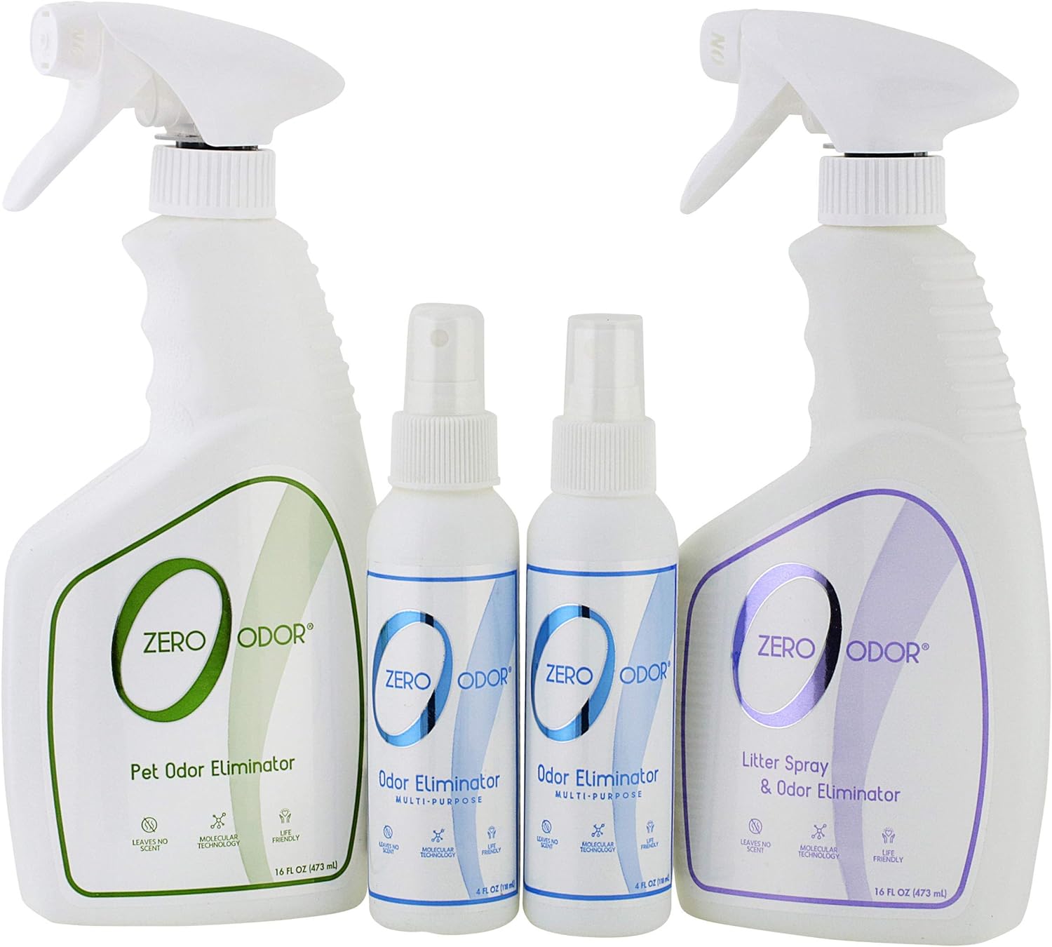 Zero Odor ZOP 1062 Lover' Kit Cats Odor Remover