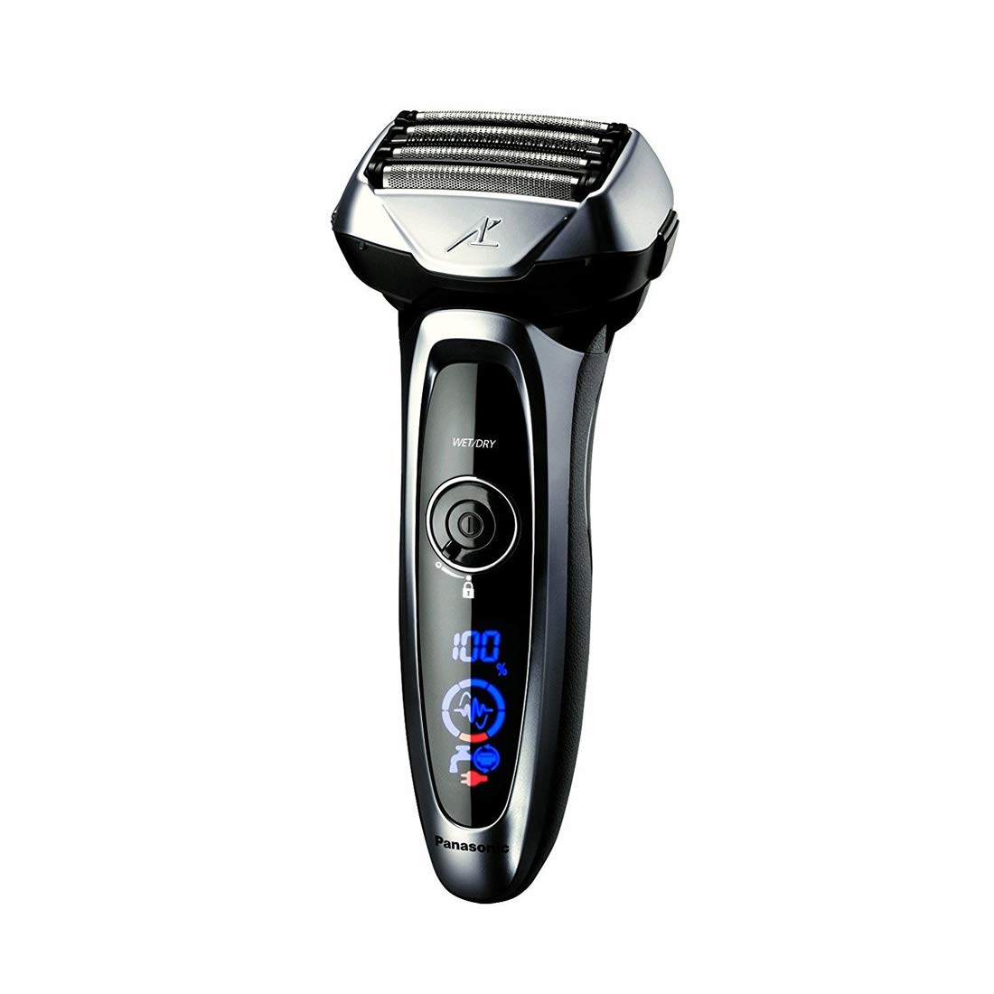 Panasonic ARC5 Electric Razor for Men with Pop-Up Trimmer, Wet/Dry 5-Blade Electric Shaver with Intelligent Shave Sensor and Multi-Flex Pivoting Head  ES-LV65-S (Silver)