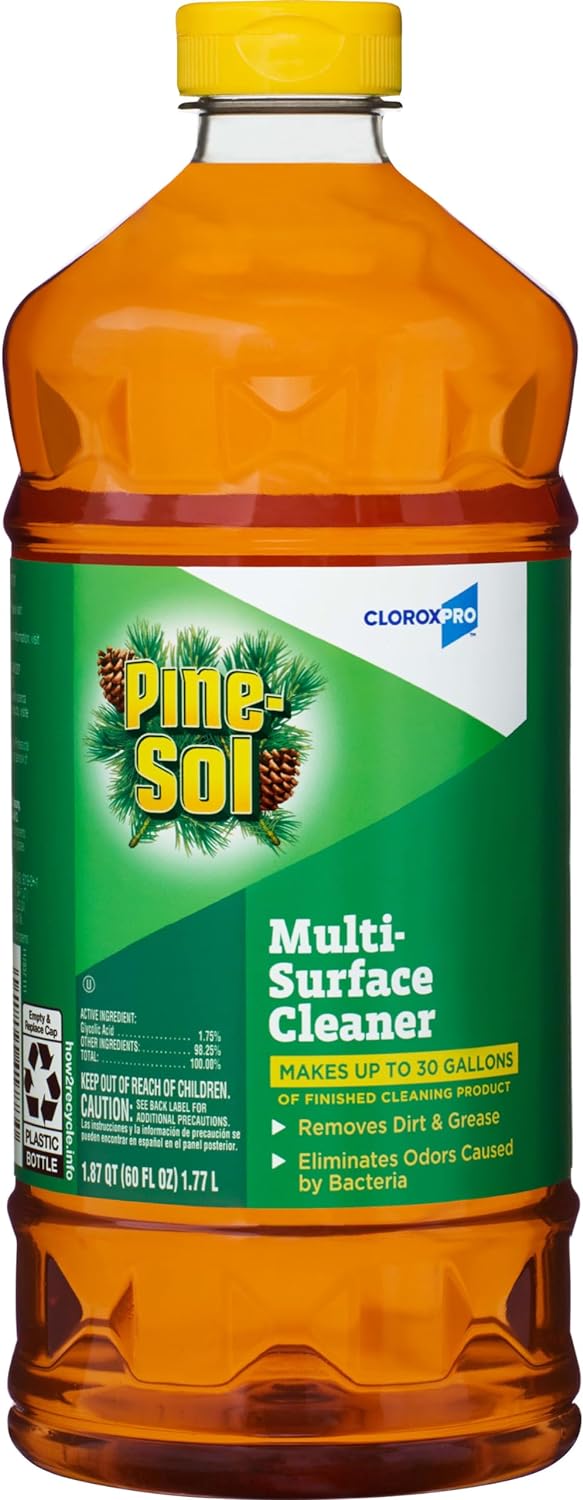 CloroxPro Pine-Sol Multi-Surface Cleaner, Original Pine, 60 Fluid Ounces (Package May Vary)