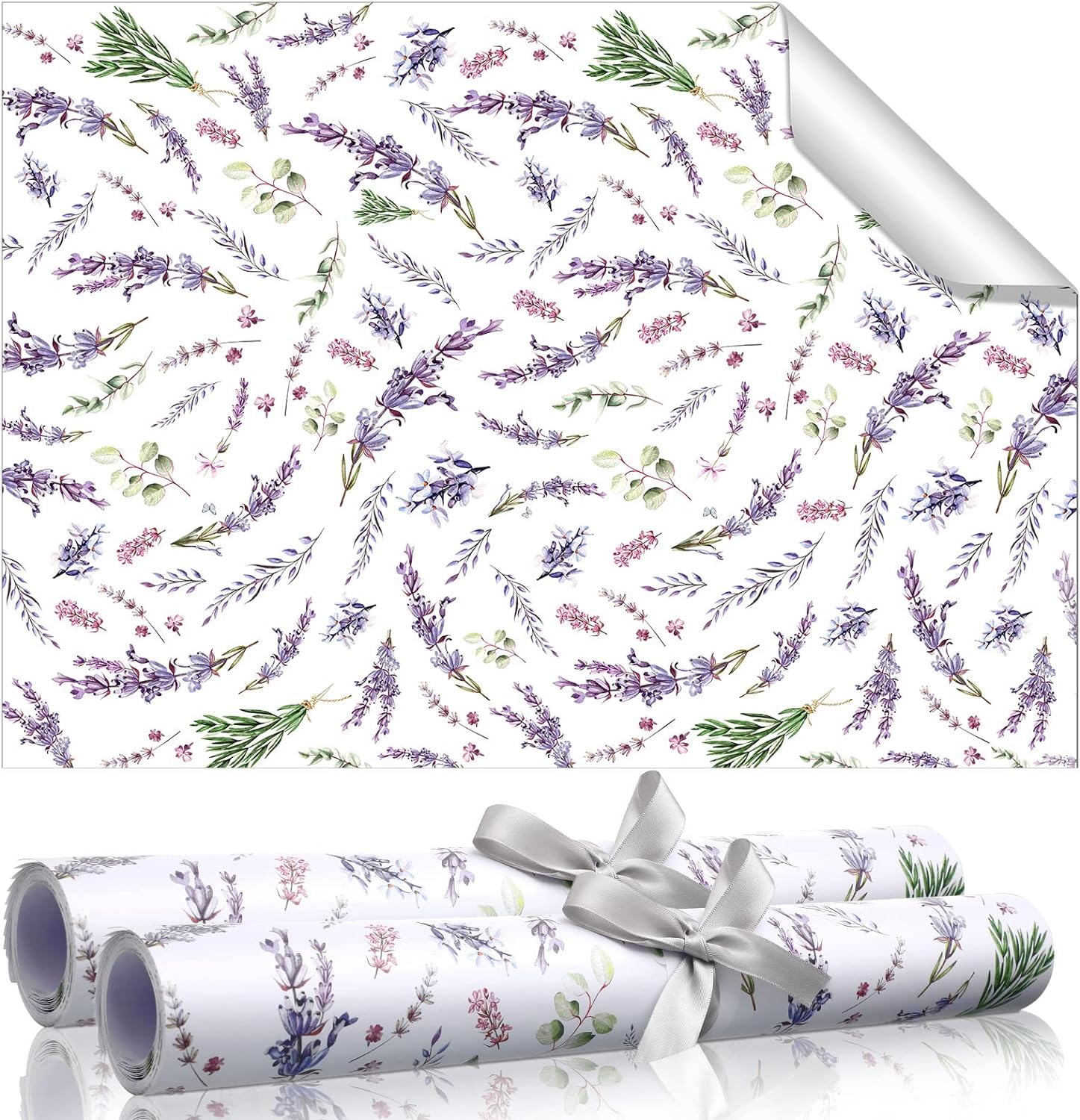 BBTO 20 Sheet Fragrant Drawer Liners for Dresser Scented Cabinet Liners for Shelves 15.8x22 Paper Liner for Drawers and Cabinets Non Adhesive Drawer Paper Liner for Home Shelf Close (Lavender)