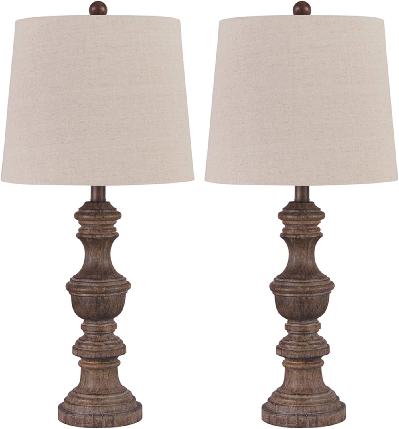 These are very nice looking lamps, we put them in our master bedroom. They are great quality and look for expensive than they are.