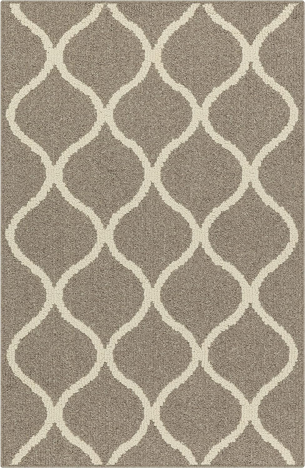 Maples Rugs Rebecca Contemporary Kitchen Rugs Non Skid Accent Area Carpet [Made in USA], 2'6 x 3'10, Koala