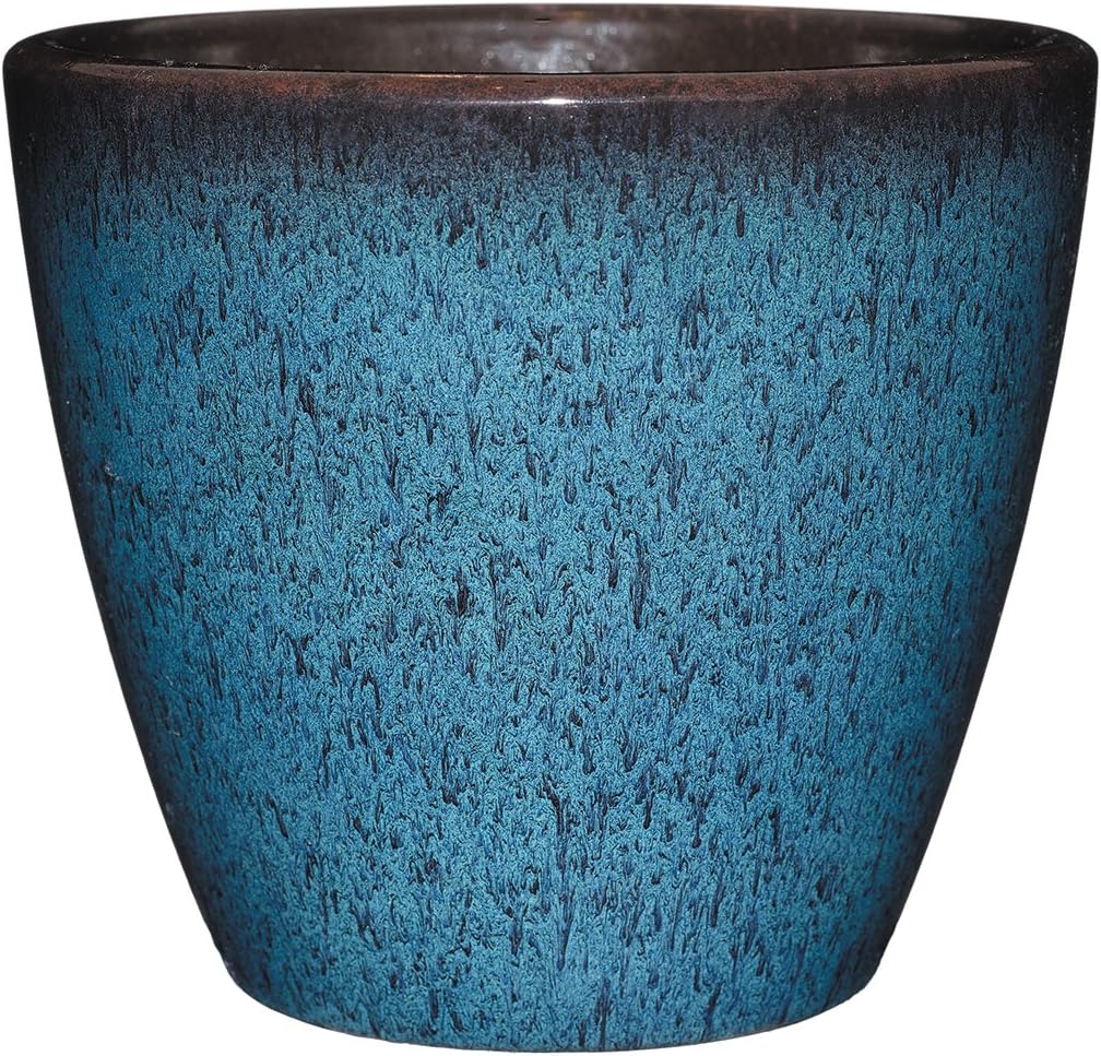 Classic Home and Garden 807-378R Premiere Collection Planter, Vogue 8, Patina Copper