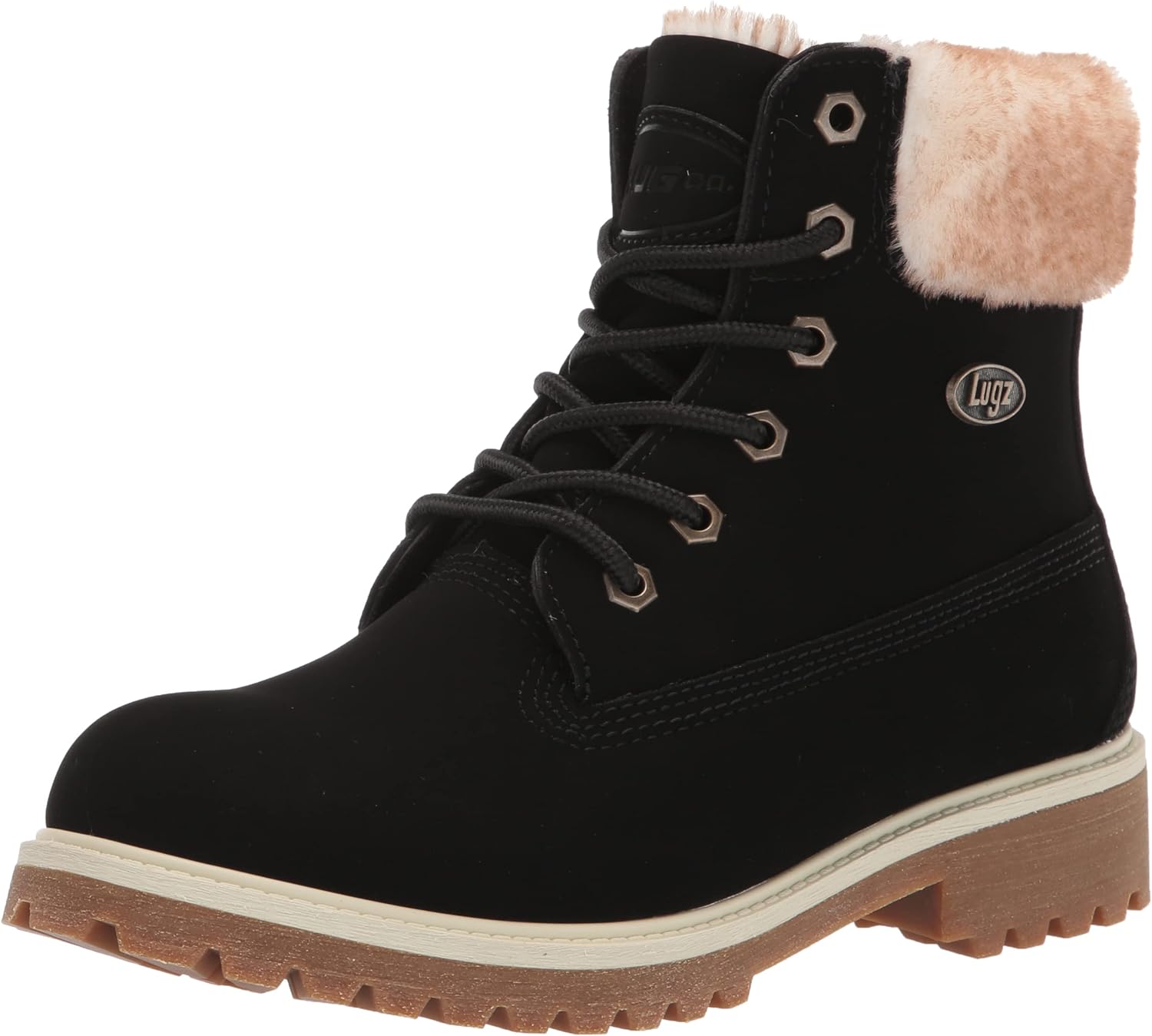 Lugz Women' Convoy Faux Fur Classic 6-inch Chukka Boot