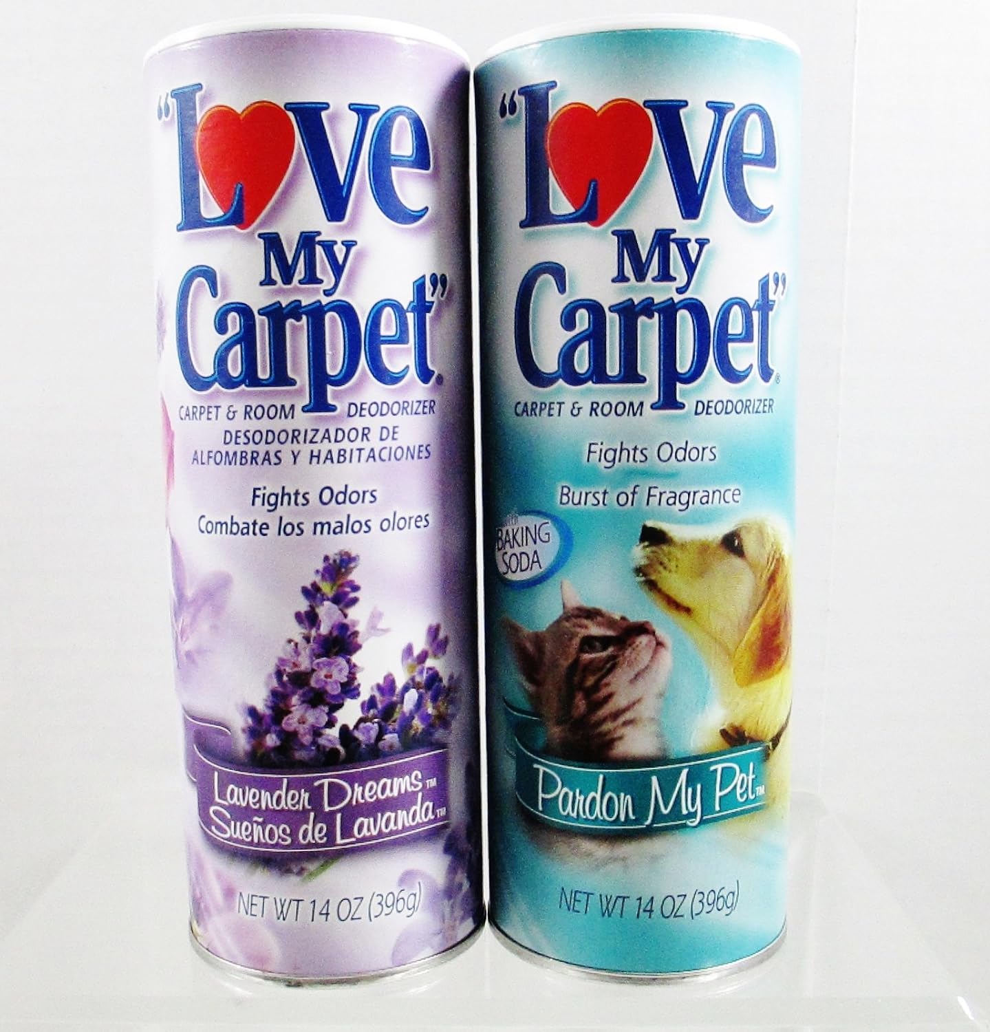 Carpet & Room Deodorizer - 2 Pack - Lavender Dreams & Pardon My Pet