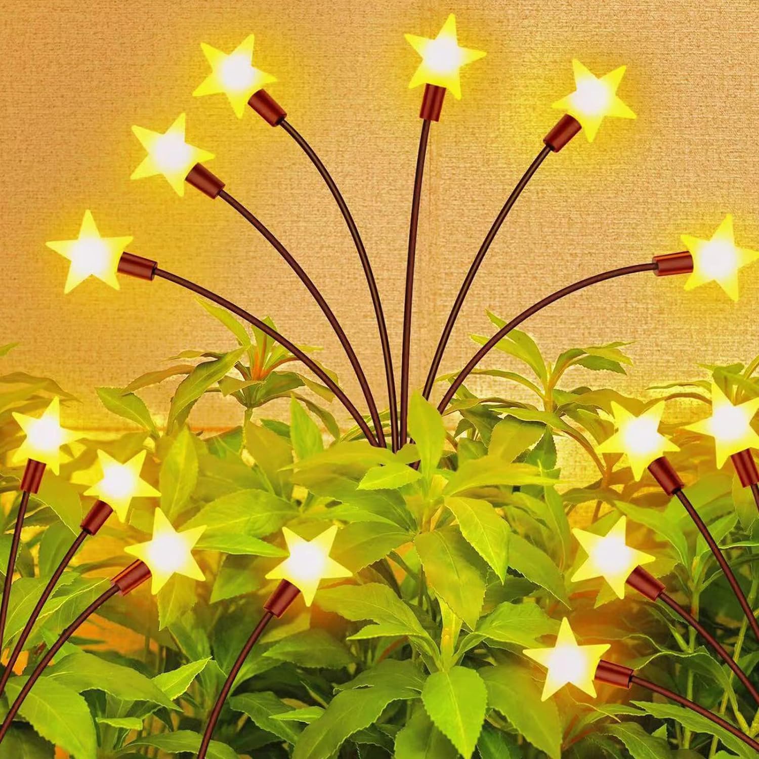 Solar Garden Lights - New Upgraded Solar Firefly Swaying Light