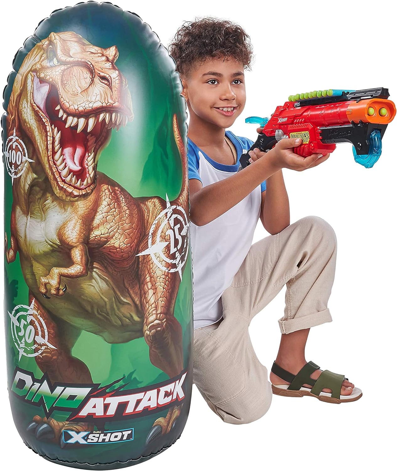 XShot Dino Attack Inflatable Target by ZURU (4862)